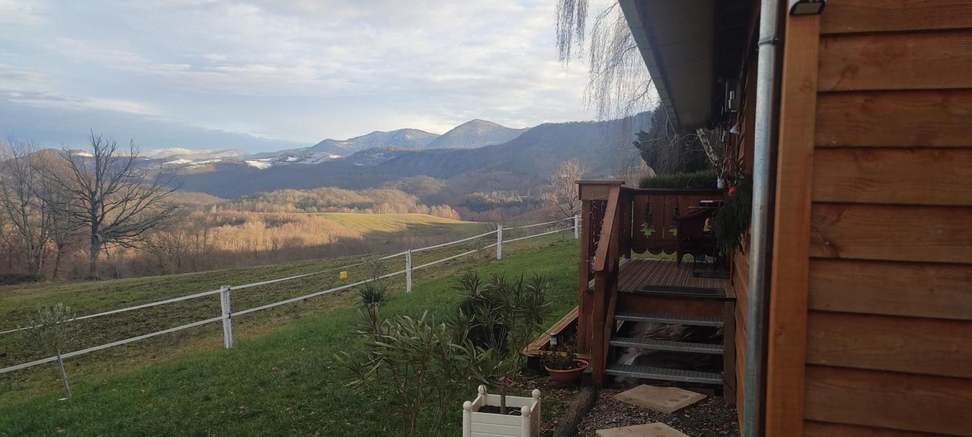 Domaine Le Lanis "Cabane De Pauline" Saint-Girons  Εξωτερικό φωτογραφία
