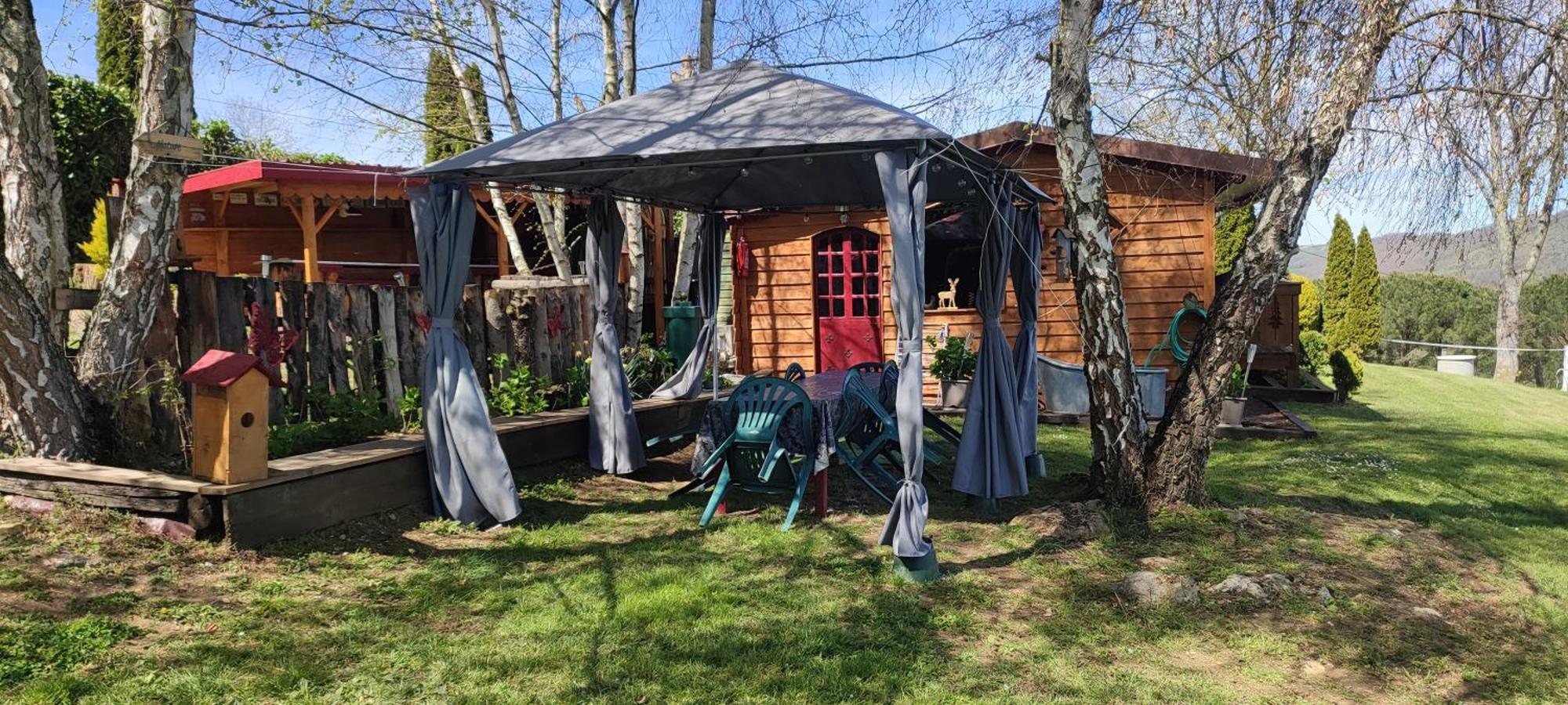 Domaine Le Lanis "Cabane De Pauline" Saint-Girons  Εξωτερικό φωτογραφία